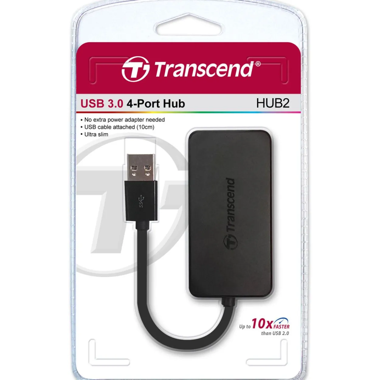 Transcend 4-Port USB3.0 ohne Netzteil
