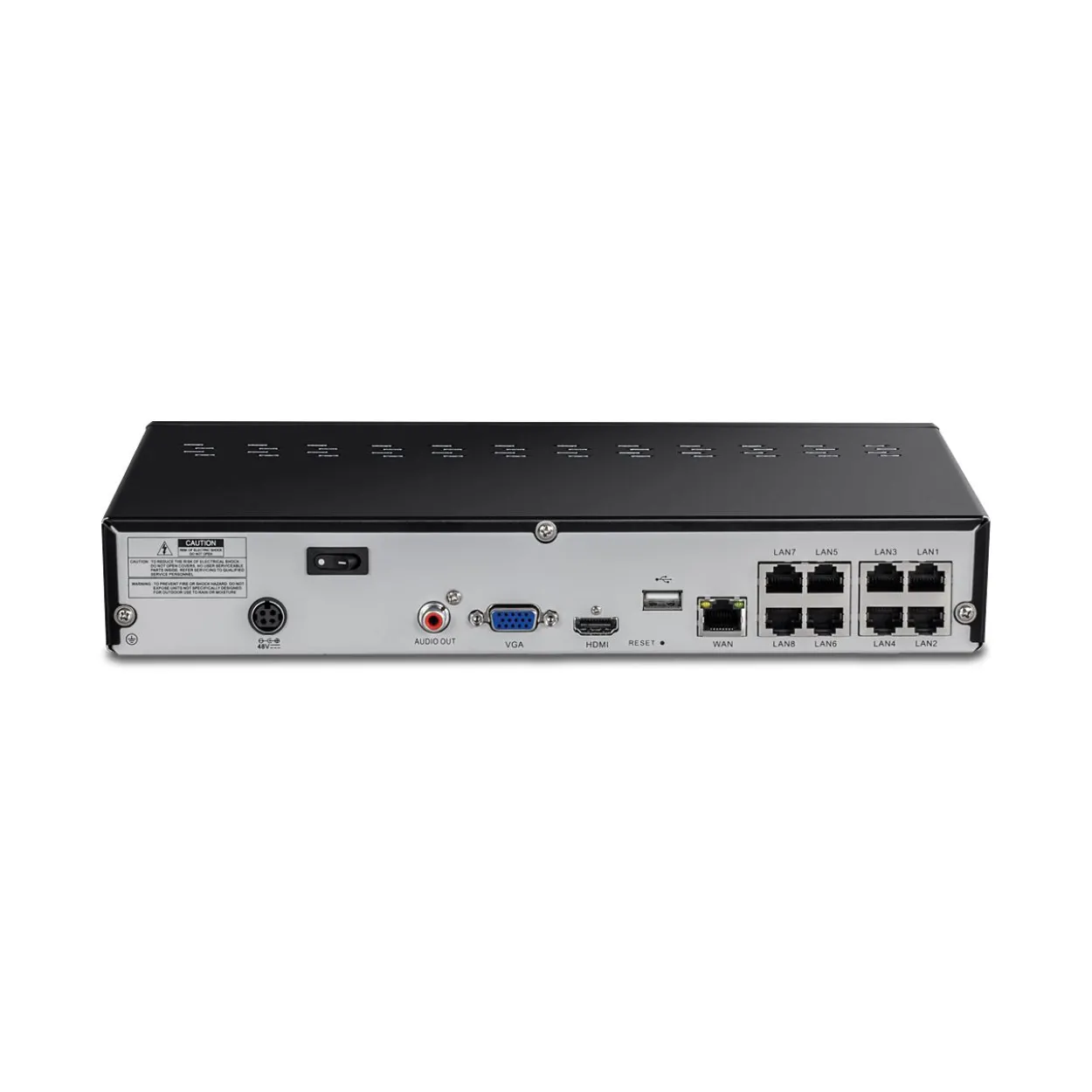 TRENDNET 8 CHANNEL 4K UHD POE+ NVR