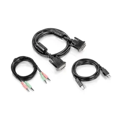 Trendnet Kabelset DVI-I, USB und Audio KVM TK-232DV 1.8m