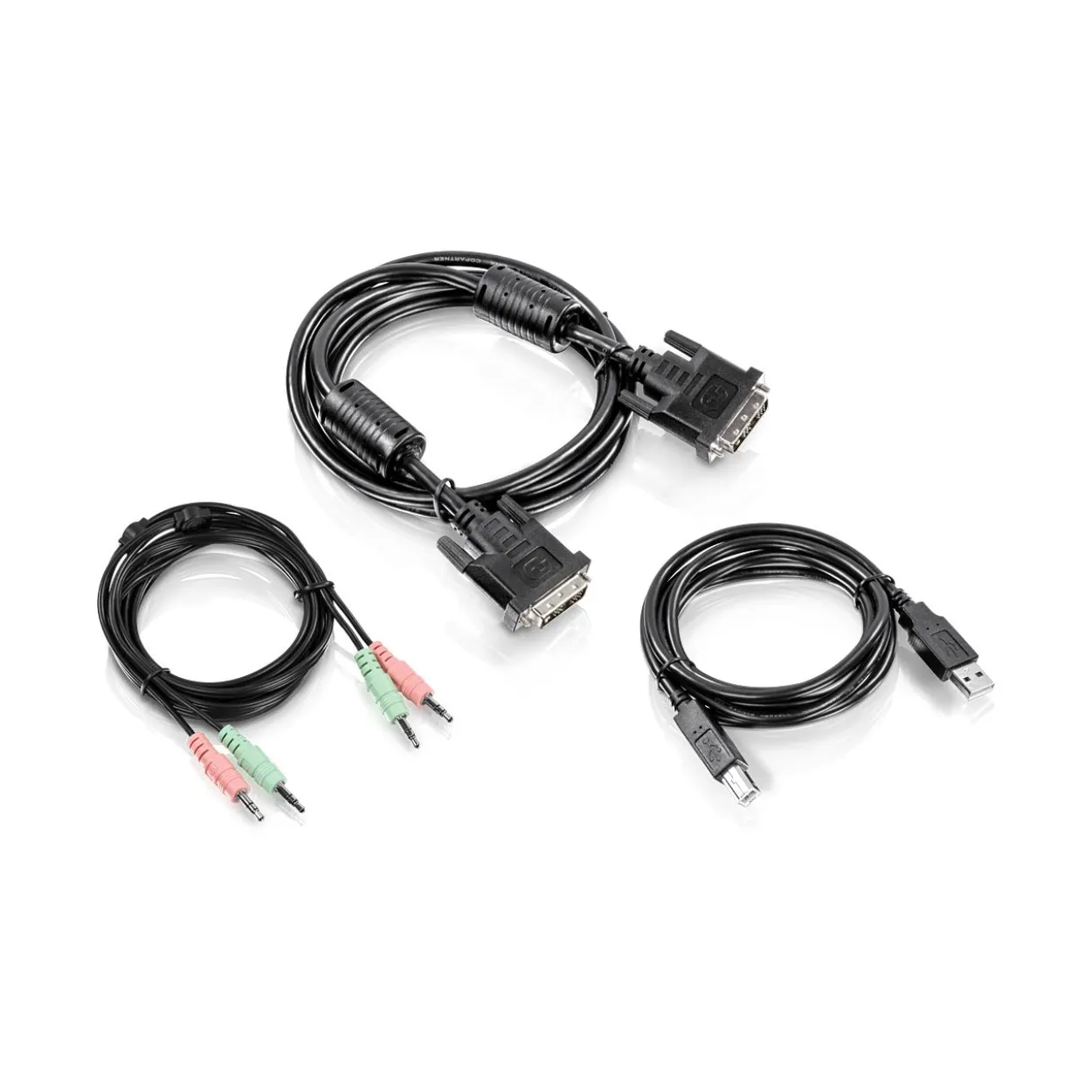 Trendnet Kabelset DVI-I, USB und Audio KVM TK-232DV 1.8m
