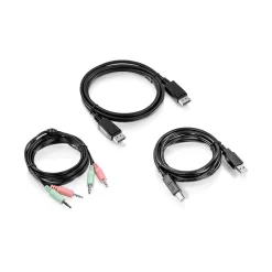 Trendnet KVM Kabelset DisplayPort 3.5mm USB 6 Fuß 1.82m