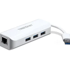 Trendnet Netzwerkadapter für USB 3.0 zu Gb LAN + 3x USB 3.0 (TU3-ETGH3)
