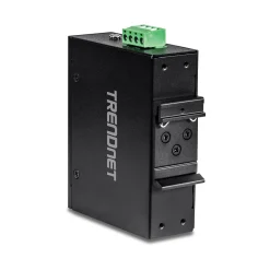 TrendNet 5-Port Industrial Fast Eth. PoE+ DIN-Rail Switch