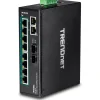 TrendNet 10-port Industrial Gbit PoE+ metall 240W