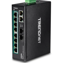 TrendNet 10-port Industrial Gbit PoE+ metall 240W