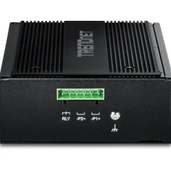 TrendNet 10-Port Industrial Gigabit 400W PoE++ DIN-Rail Swit