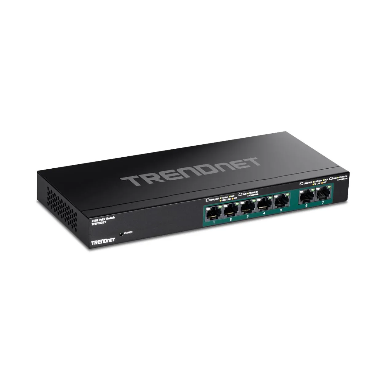 TrendNet 7-Port Multi-Gig PoE Switch