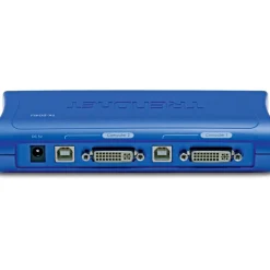Trendnet TK-204UK 2-fach Desktop KVM-Switch