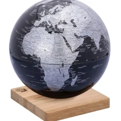TROIKA Globus EXPLORER 360 schwarz, silberfarben, glänzend
