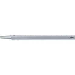 TROIKA Kugelschreiber CONSTRUCTION BASIC silber, Schreibfarbe: schwarz, 1 St.