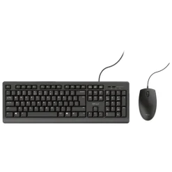 Trust TKM-250 USB Tastatur und Mauskombo Set Qwertz