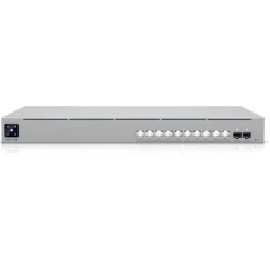 Ubiquiti Switch UniFi 10x10G RJ45/2xSFP+ Managed PoE+++ 400W 19" Rack-Mountable, 1,3" Touchscreen