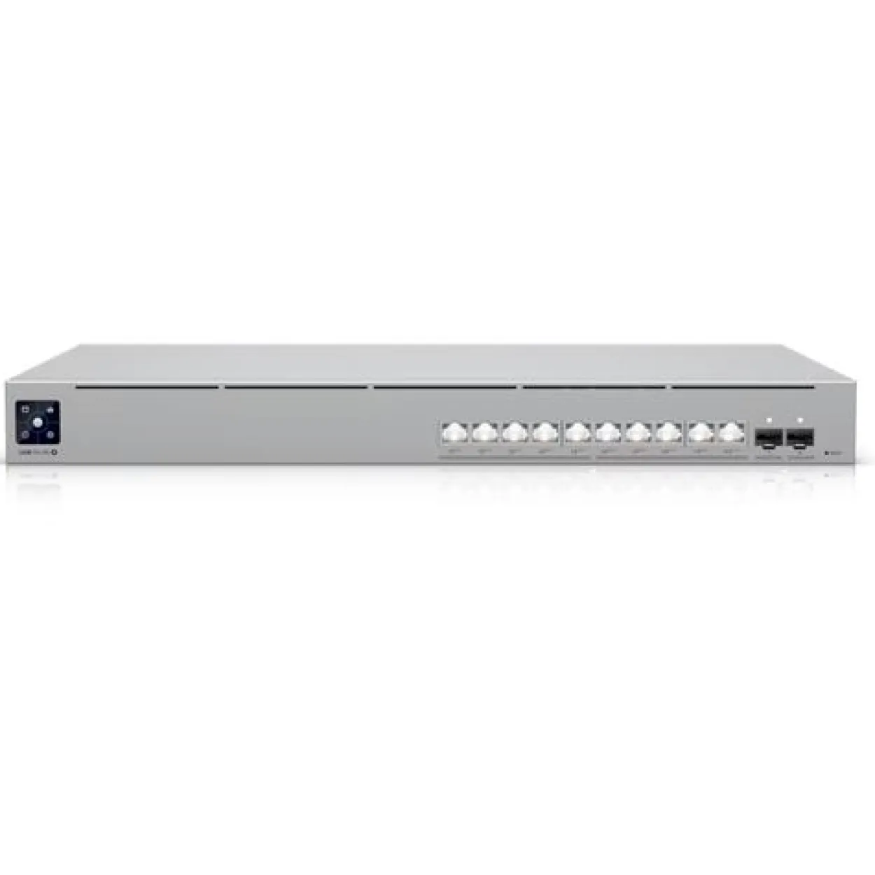 Ubiquiti Switch UniFi 10x10G RJ45/2xSFP+ Managed PoE+++ 400W 19" Rack-Mountable, 1,3" Touchscreen