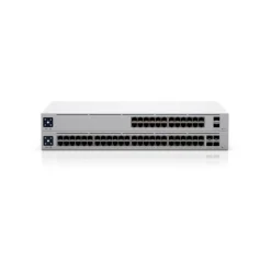 Ubiquiti UniFi Switch 48 600W, 48 Gigabit RJ45 Ports, 4 SFP+ Ports, PoE++, USW-PRO-48-POE