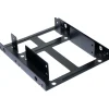 Ultron Einbaurahmen intern 2x2.5" SSD/HDD Metall schwarz
