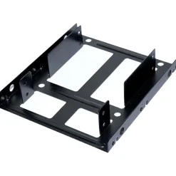Ultron Einbaurahmen intern 2x2.5" SSD/HDD Metall schwarz