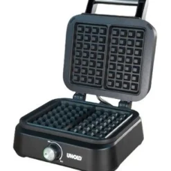 Unold Belgisches Waffeleisen Brüssel (schwarz, 1.500 Watt)