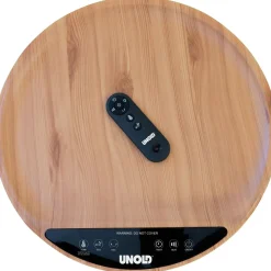 Unold Heizlüftertisch Henry schwarz/holz 2.000 Watt