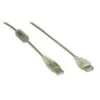 USB 2.0 High Quality Verlängerung Stecker A an Buchse 1m