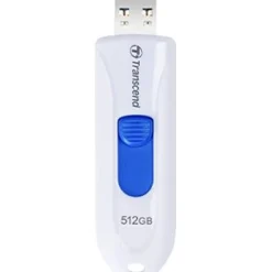 USB-Stick Transcend 512GB TRANSCEND JetFlash USB3.1,Pen Drive,Capless,white