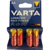 Varta LONGLIFE Max Power AA Blister 4