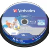 Verbatim BD-R 25 GB bedruckbar 10er Spindel (43804)