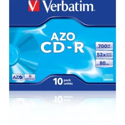 Verbatim CD-R 700 MB 10er Jewelcase (43327)