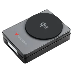 Verbatim Charge n Go Qi2 Power Bank 5000 mAh grey