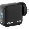 Verbatim Mini GaN Charger 3 Port 65W w Display (EU/UK/US)