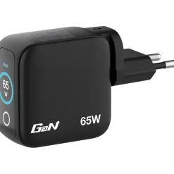 Verbatim Mini GaN Charger 3 Port 65W w Display (EU/UK/US)