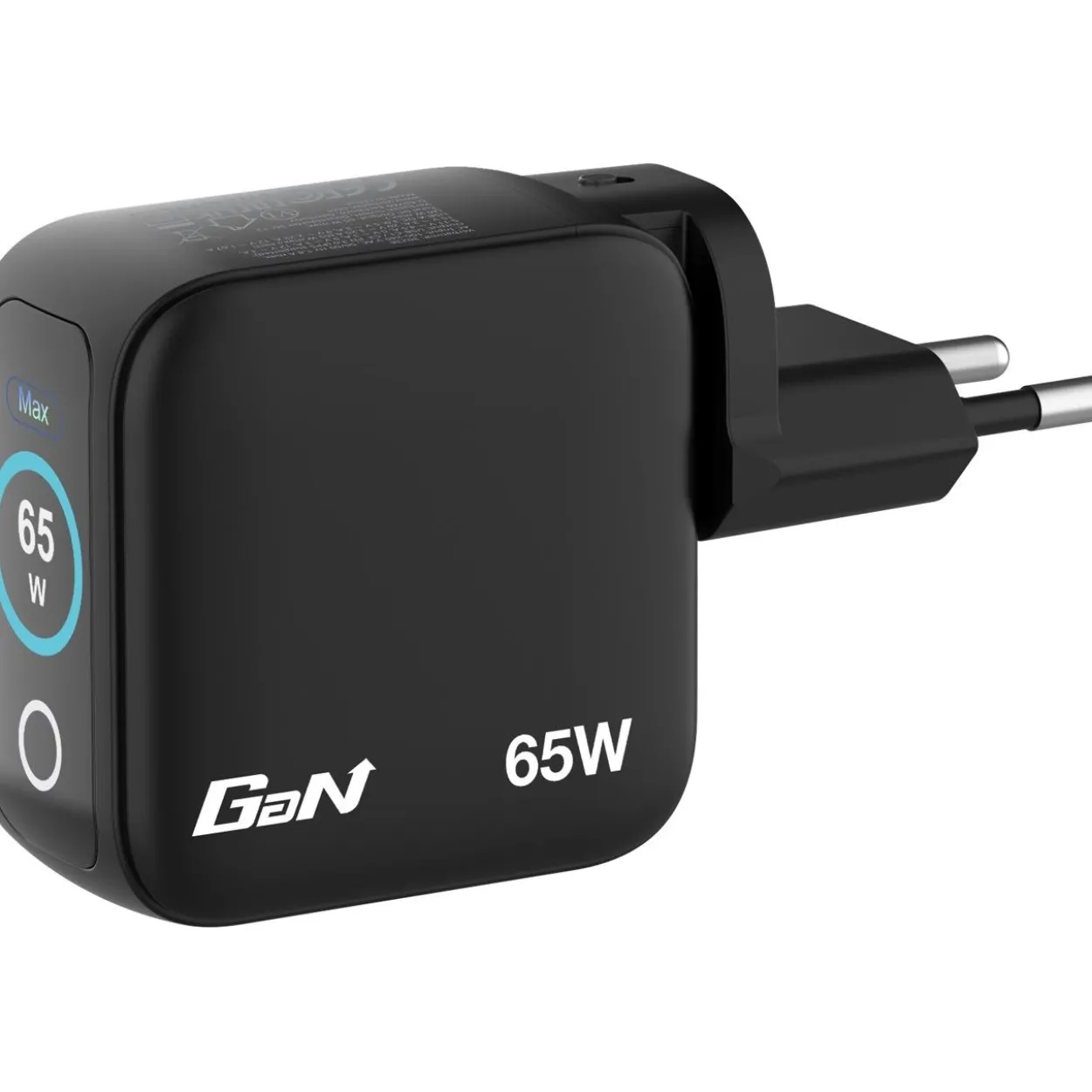 Verbatim Mini GaN Charger 3 Port 65W w Display (EU/UK/US)