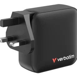 Verbatim Mini GaN Charger 165W 3xUSB-C 1xUSB-A US/EU/UK A.