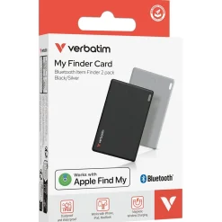 Verbatim My Finder Card Bluetooth Finder 2 pack black/silver