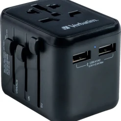 Verbatim Universal Reiseadapter UTA-01 mit 2xUSB-A retail