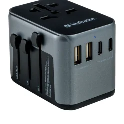 Verbatim Universal Reiseadapter UTA-03 2xUSB-A,3xUSB-C retail