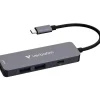 Verbatim USB-C Essentials Multi- Port Hub 4 Port 32155