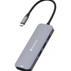 Verbatim USB-C Pro Multiport-Hub mit 8 Anschlüssen CMH-08