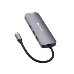 Verbatim USB-C Pro Multiport-Hub mit 8 Anschlüssen CMH-08