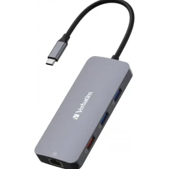 Verbatim USB-C Pro Multiport-Hub mit 9 Anschlüssen CMH-09
