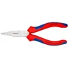 Verdrahtungszange L.160mm pol. m.2Komp.-Hüllen KNIPEX m.Abgleitschutz