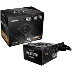 750 Watt ASRock Challenger Series CL-750B ATX 80+ Bronze black retail