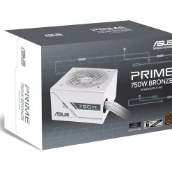 750 Watt Asus PRIME-750B-WHITE Non-Modular 80+ Bronze