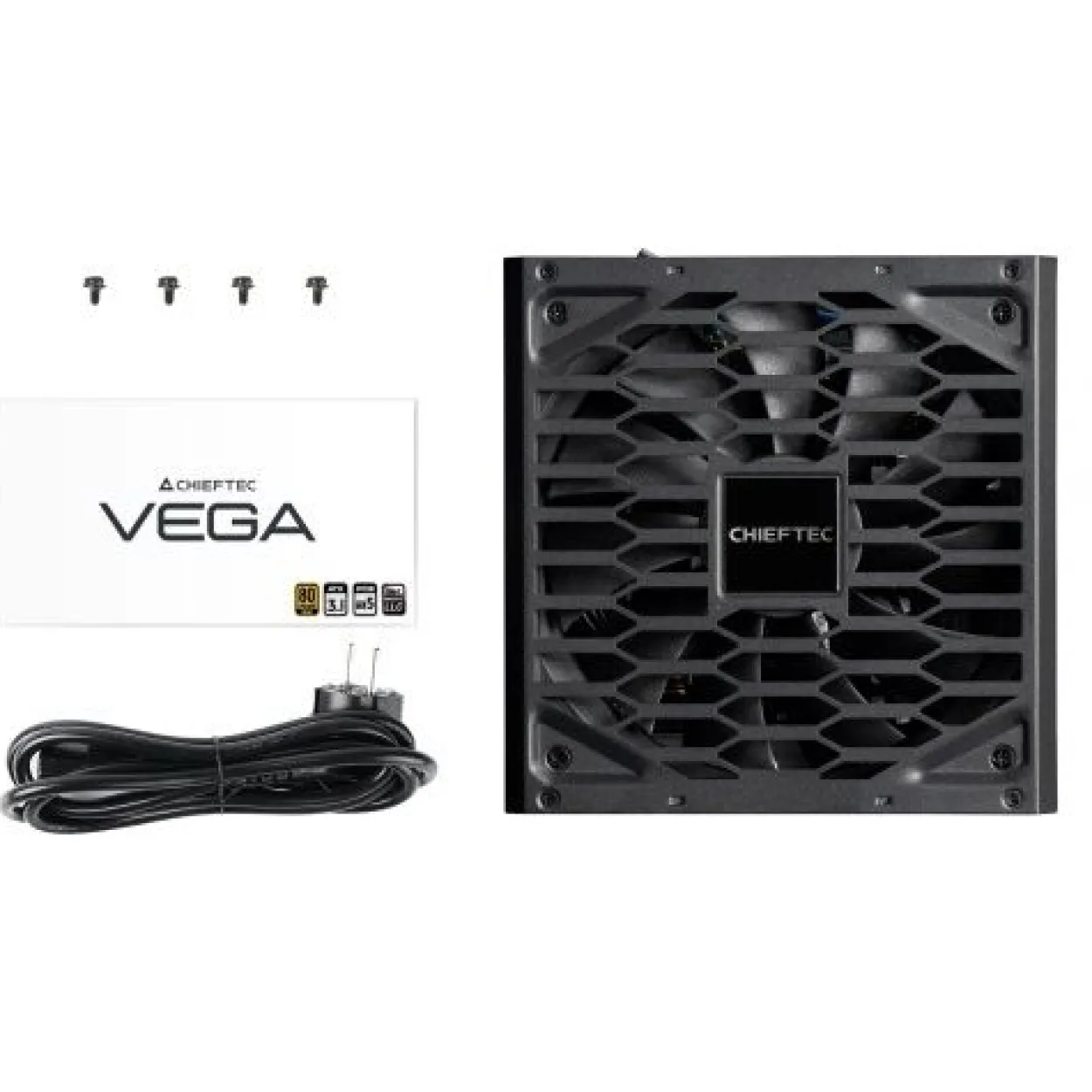 750 Watt Chieftec VEGA Series PPG-750-S Non-Modular 80+ Gold