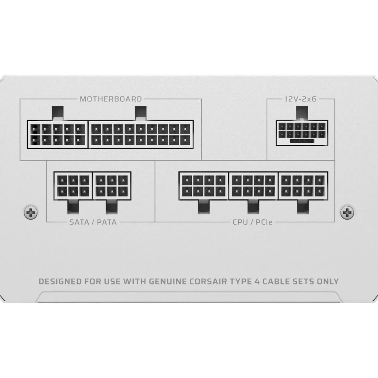 850 Watt Corsair RMe Series 2025 RM850e weiß Modular 80+ Gold