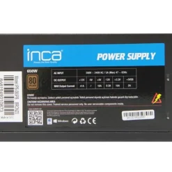 650 Watt INCA Cian Technology GmbH 80+ Bronze POWER SUPPLY