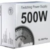 500 Watt Inter-Tech SL-500 Plus Non-Modular 80+