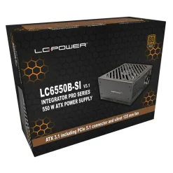 550 Watt LC-Power Integrator Pro LC6550B-SI Non-Modular 80+ Bronze