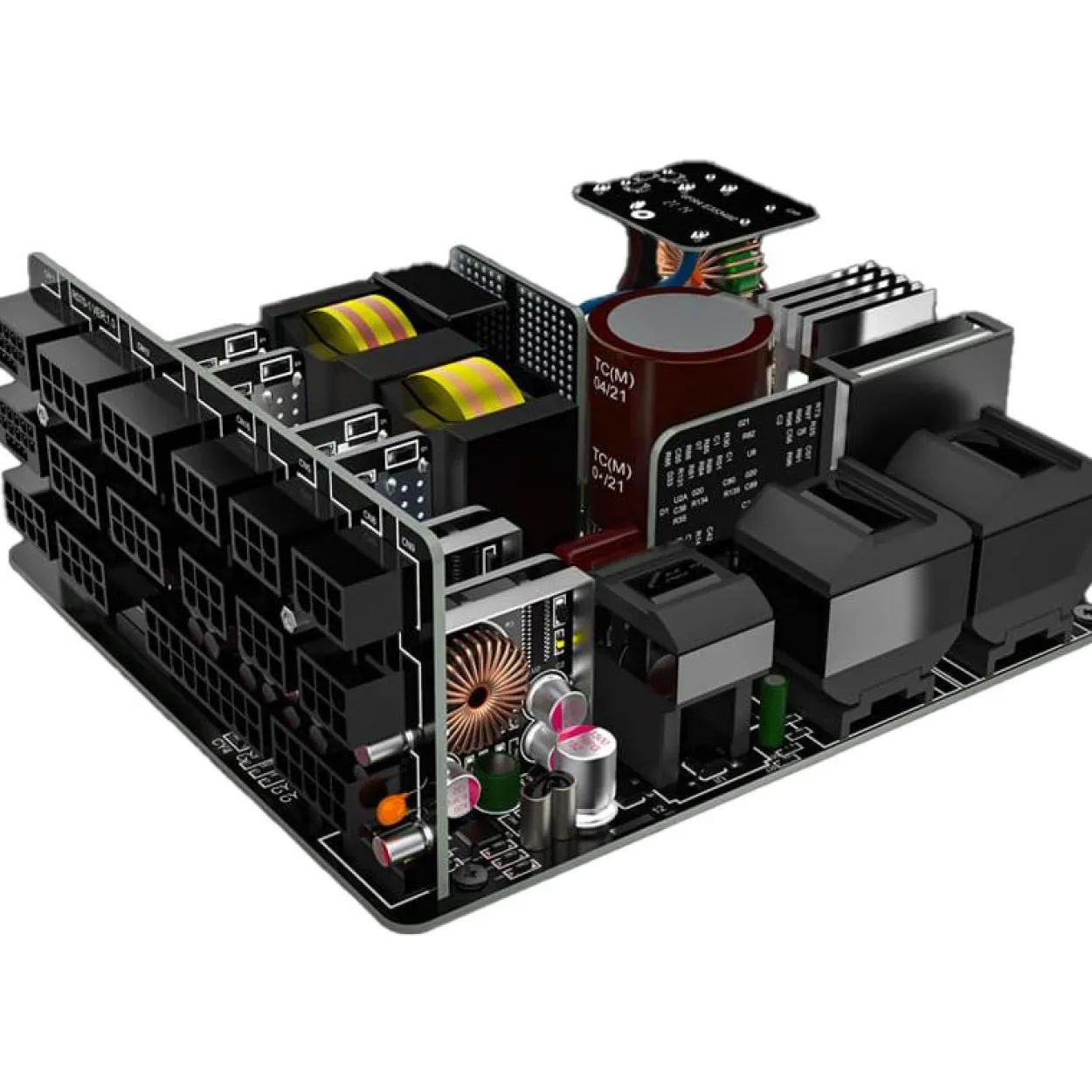 1000 Watt LC-Power Platinum Pro Serie LC1000P2 Modular 80+ Platinum