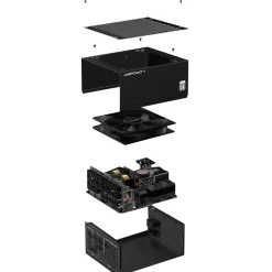 1000 Watt LC-Power Platinum Pro Serie LC1000P2 Modular 80+ Platinum