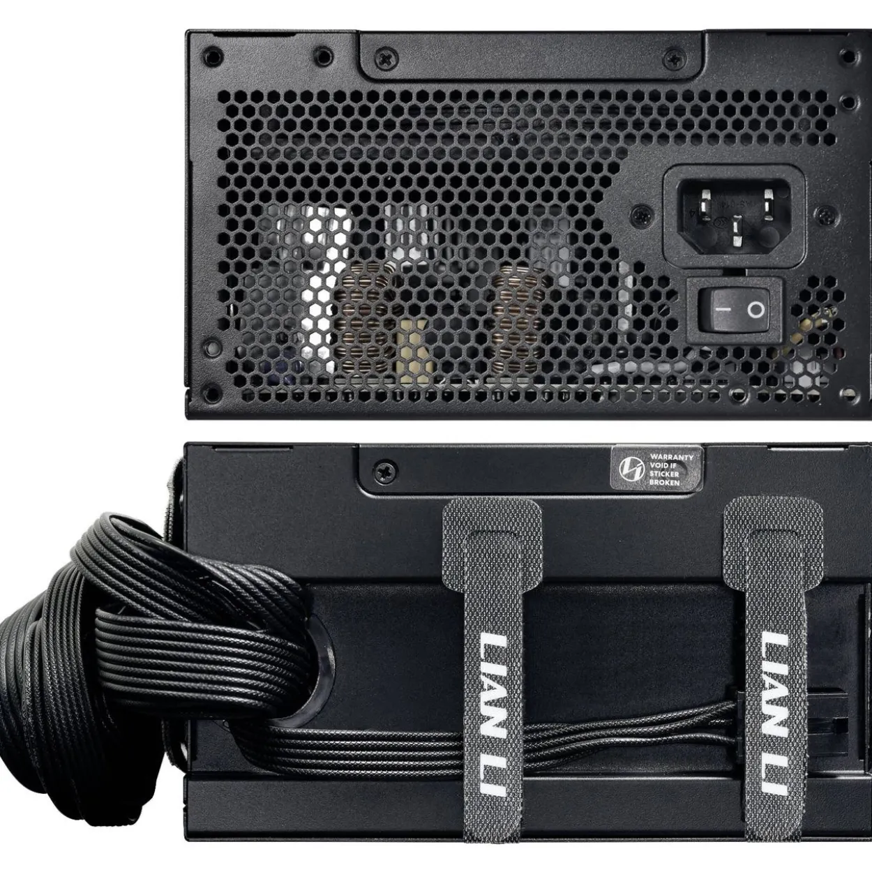 550 Watt Lian Li RB Series 80 PLUS Bronze Netzteil, teilmodular, ATX 3.1 - schwarz